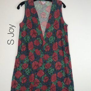 S Joy LuLaRoe Roses NWT